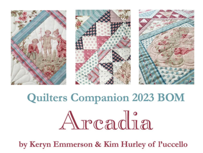 Arcadia - Quilters Companion Block of the Month