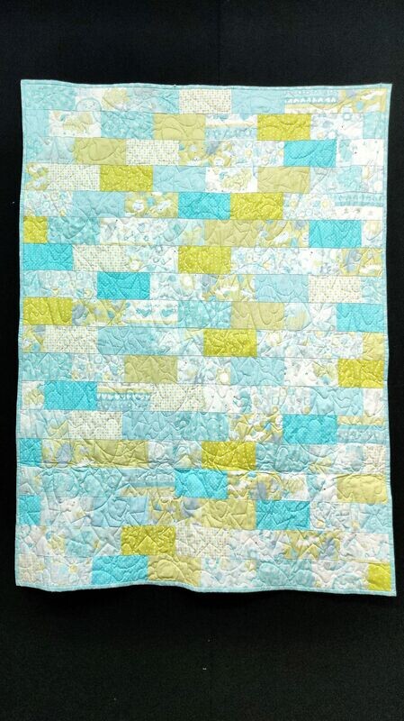 Baby Brick Works Quilt Kit