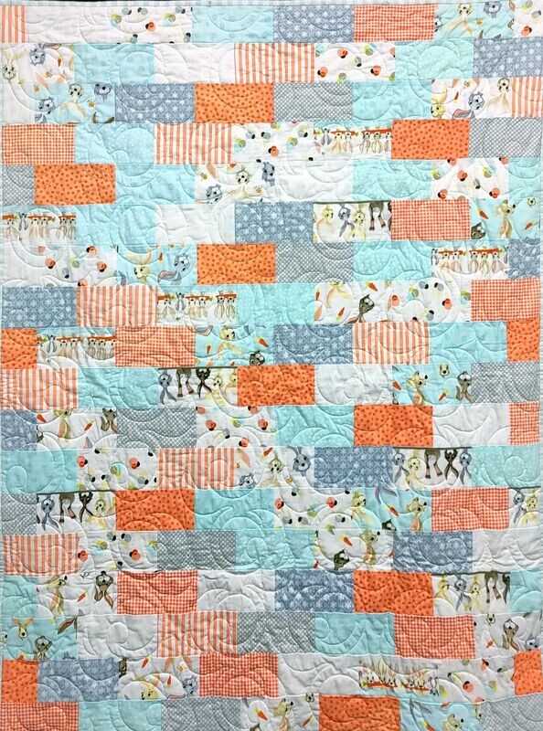 Baby Brick Works Quilt Kit