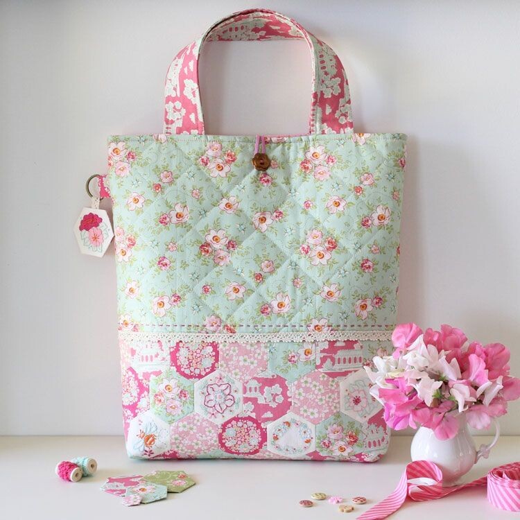Hexagon Bumblebee Bag - EPP papers included
