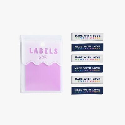 Worth the Effort | 6 sew in labels