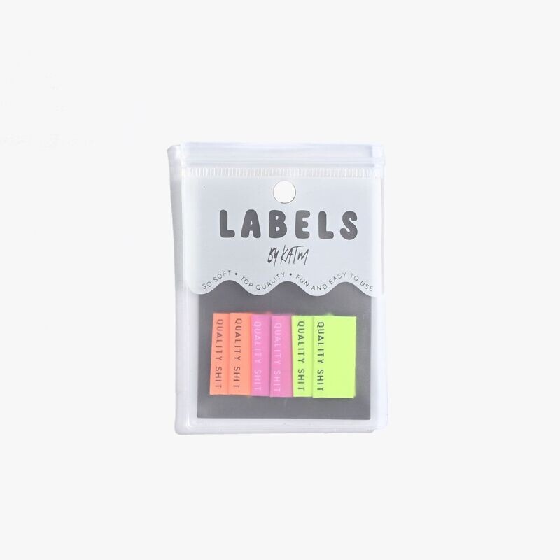 Quality Shit   | 6 sew in labels