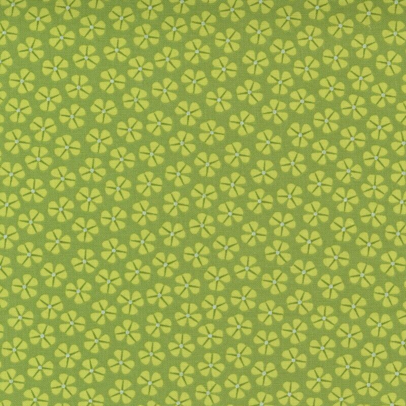 Floral Blender - Grassy Green