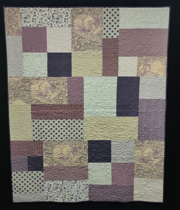 Big Patch Toile de Jouy Quilt