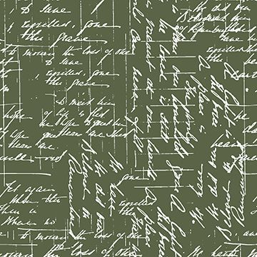 Blossom - Handwriting Green