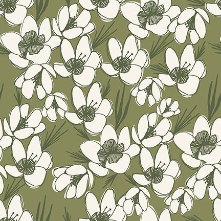 Blossom - Flower Fields Green
