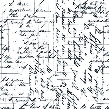 Blossom - Handwriting Navy Blossom - Handwriting Navy