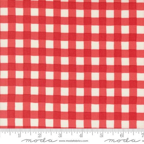 Willows Farm - Barn Red Gingham