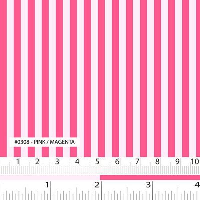 Simply Essentials - Pink/Magenta Stripe