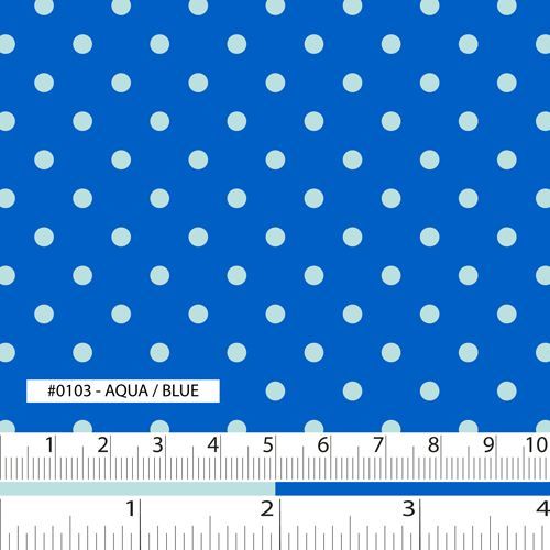 Simply Essentials - Aqua/Blue Spot