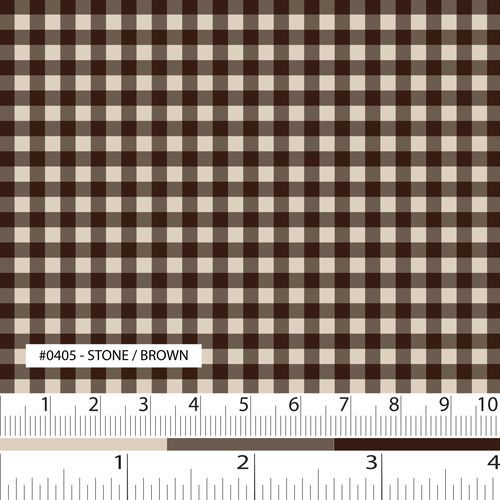 Simply Essentials - Stone/Brown Gingham