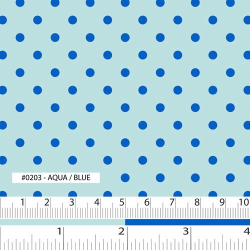 Simply Essentials - Aqua/Blue Spot
