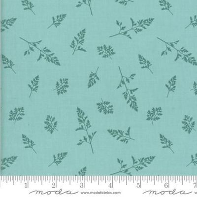 Field of Flowers - Spring Blender Leaf field of flowers fabric, green fabric, moda fabric