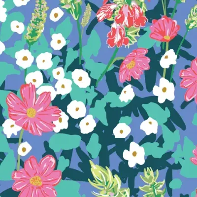 Summer Abroad Rayon - Salzburg Lilac Summer Abroad Rayon - Salzburg Lilac