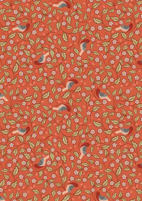 Isabella - Arts & crafts birds on terracotta Isabella - Arts & crafts birds on terracotta