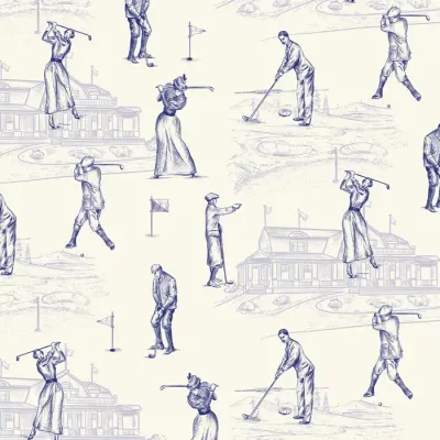 Toile de Jouy - Golf