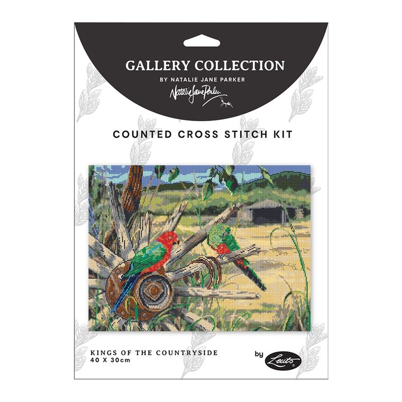 Natalie Jane Parker Counted Cross Stitch Kit Kings of the Countryside