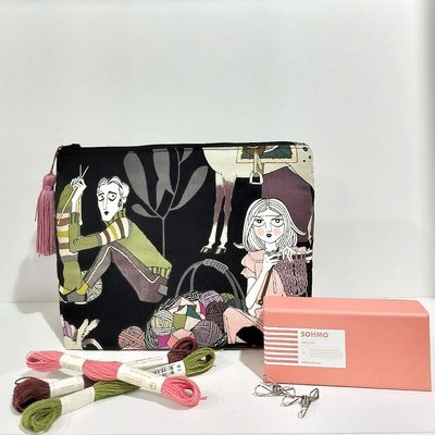 Ghastlie Hex Flat Bottom Pouch
