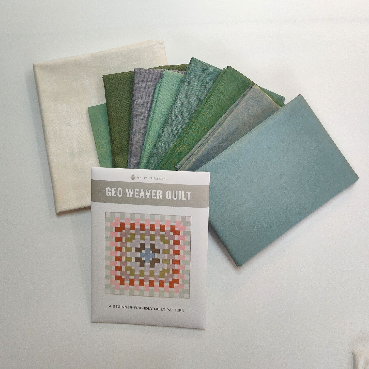 Geo Weaver Quilt Kit