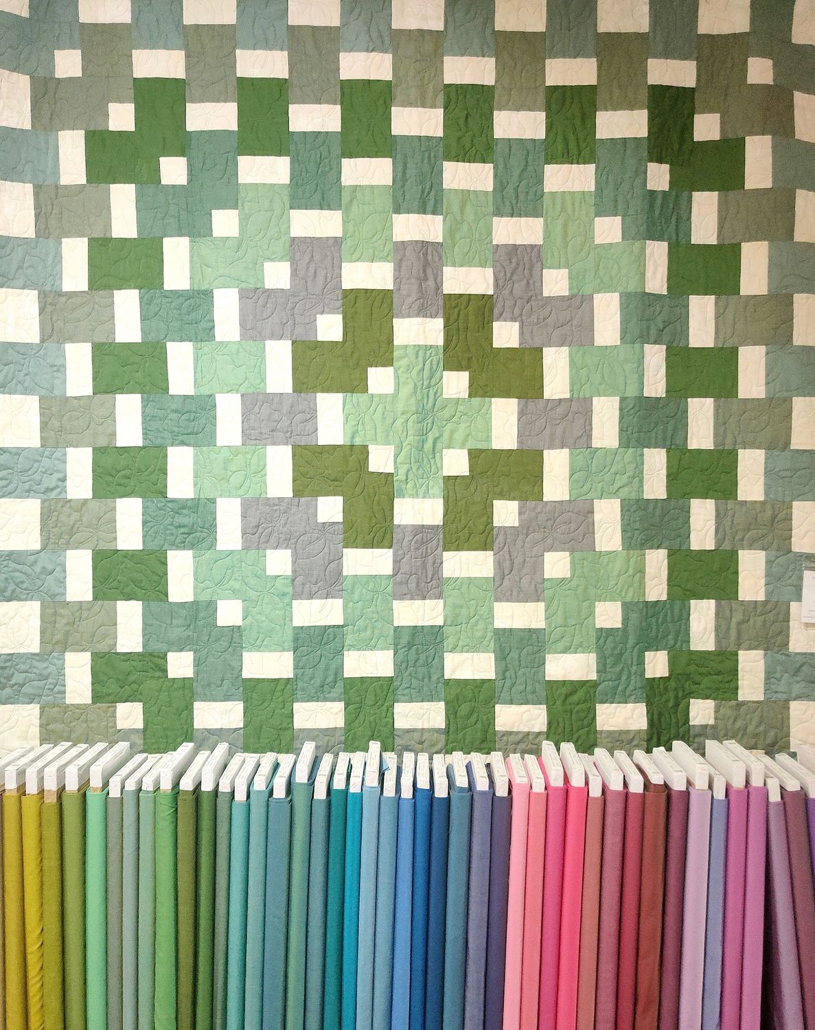 Geo Weaver Quilt Kit