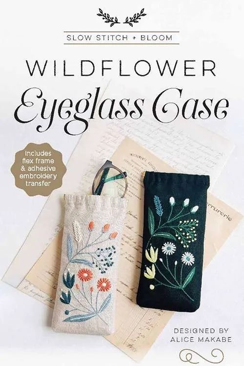 Wildflower Eyeglass Case