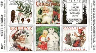 Classic Christmas - Christmas Patch Panel Classic Christmas - Christmas Patch Panel