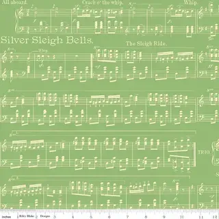 Classic Christmas - Sheet Music Green Classic Christmas - Sheet Music Green