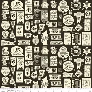 Classic Christmas - Gift Tags Black Classic Christmas - Gift Tags Black