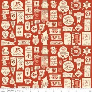 Classic Christmas - Gift Tags Red Classic Christmas - Gift Tags Red