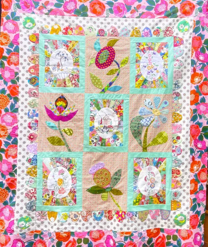 Oval Doiley Quilt