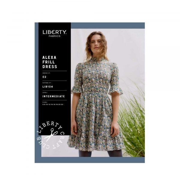Alexa Frill Dress - Liberty Patterns Alexa Frill Dress - Liberty Patterns
