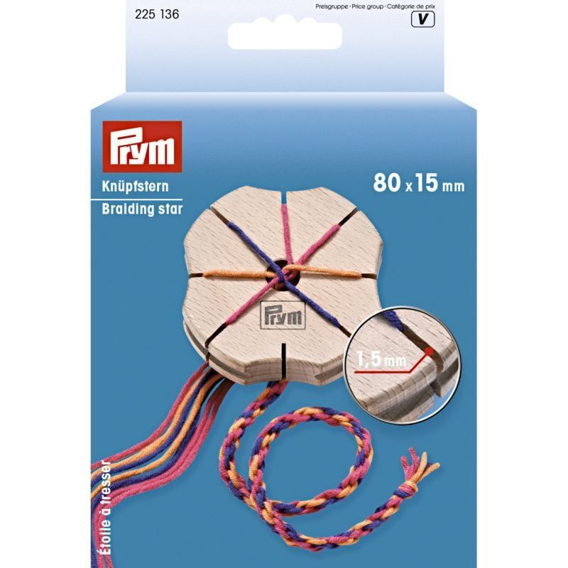 Prym Braiding Star 80 x 15mm Prym Braiding Star 80 x 15mm