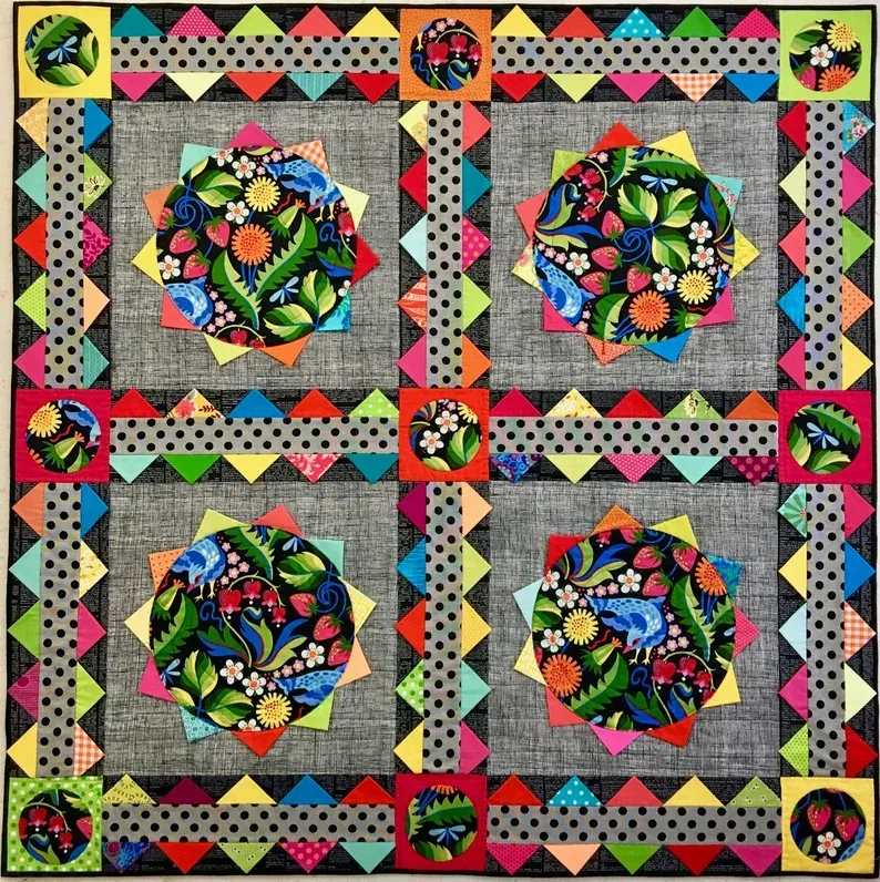 Carnival Dance Quilt Pattern Carnival Dance Quilt Pattern
