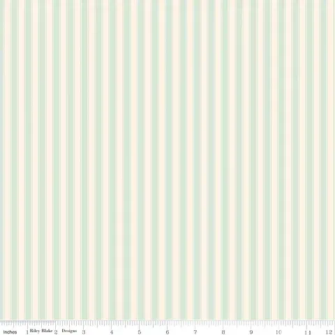 Bouquet Des Fleurs - Stripes Mint