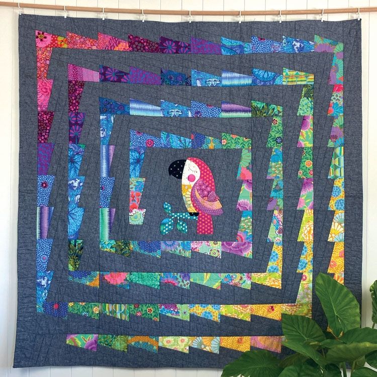 Swirl Pattern + Applique Templates