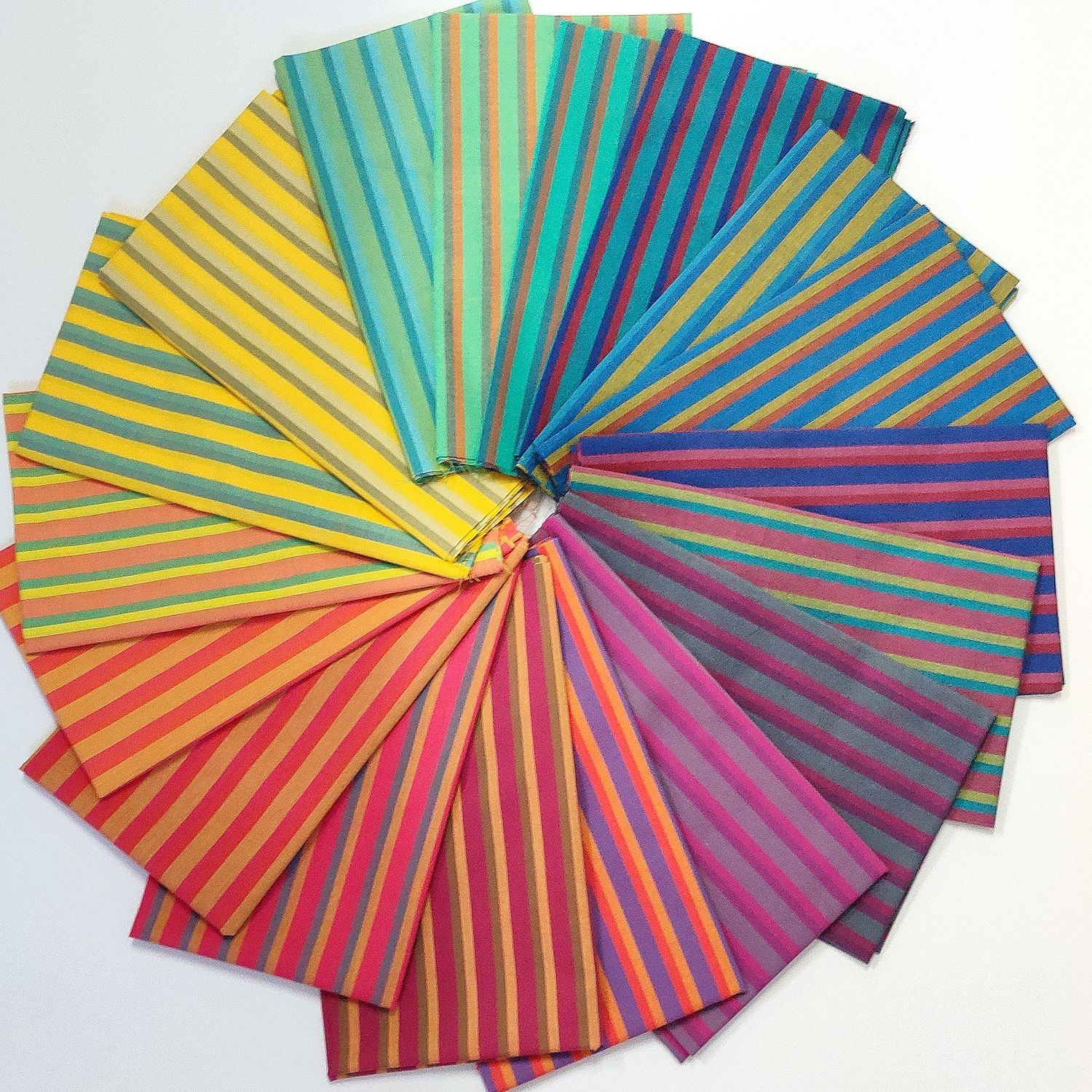 Shot Cottons -Stripe