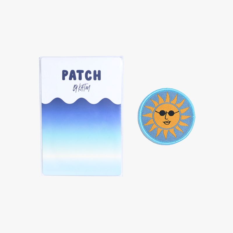 Sunglasses Sun - Iron on Patch