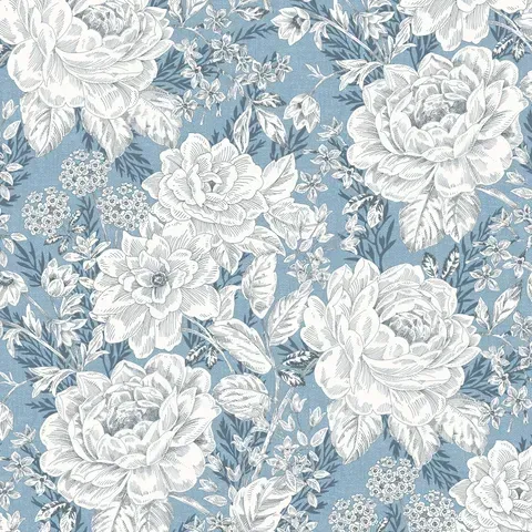 108"Charlotte Vintage Floral