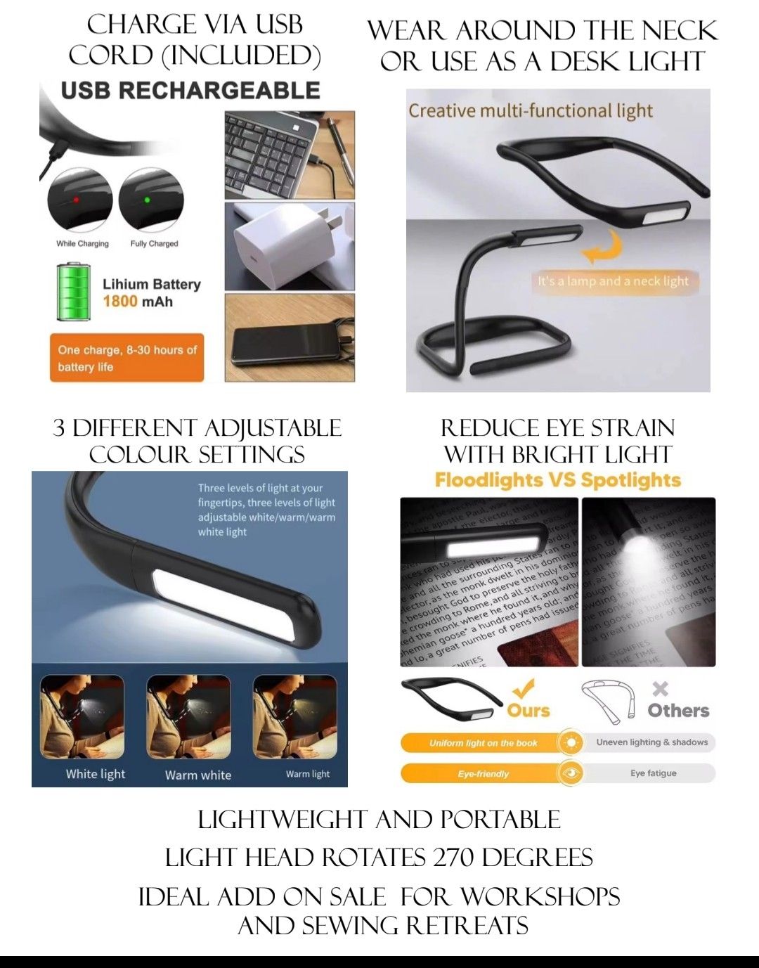 Neck Lamp White Neck Lamp White