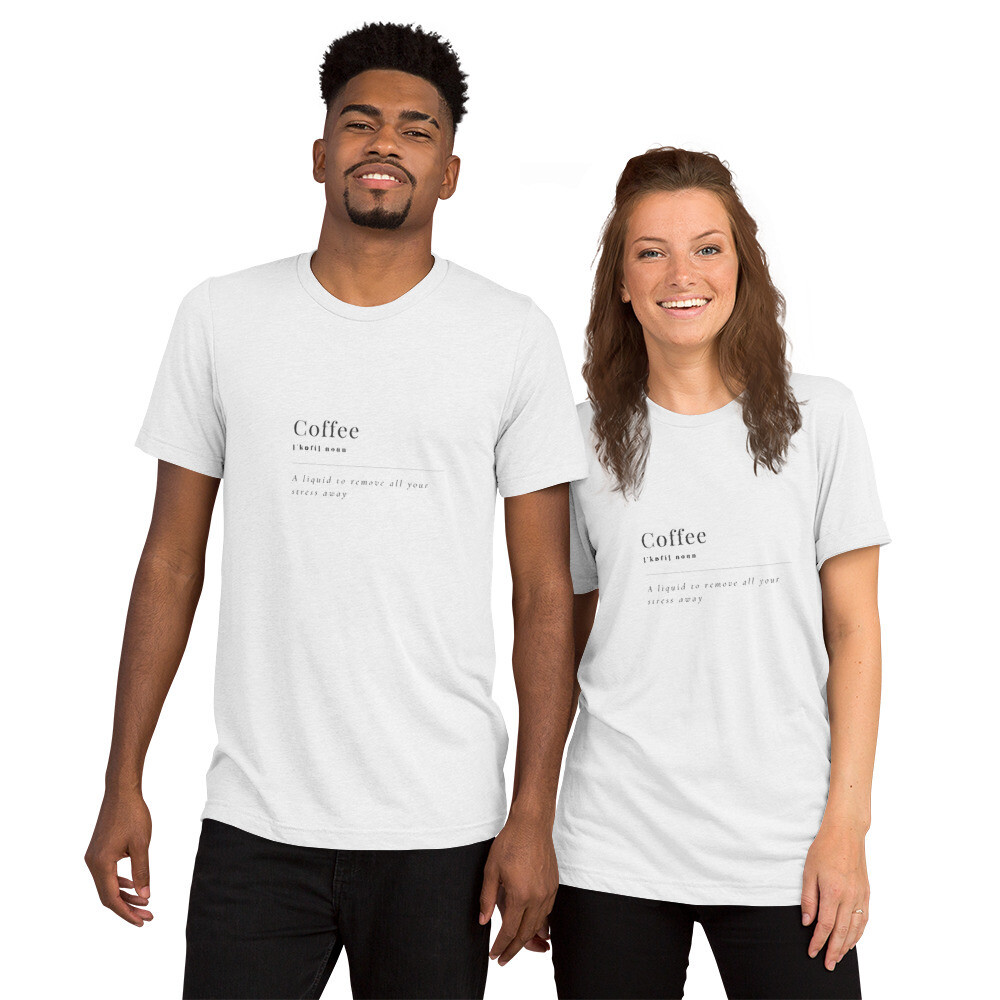 Coffee Definition Unisex T 