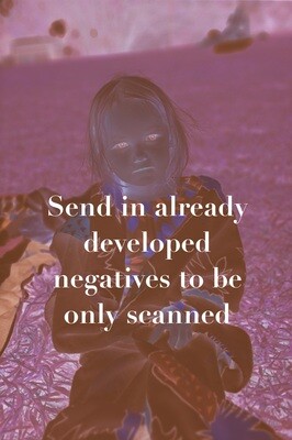 Digital Camera Scans of Negatives- Course Add-On