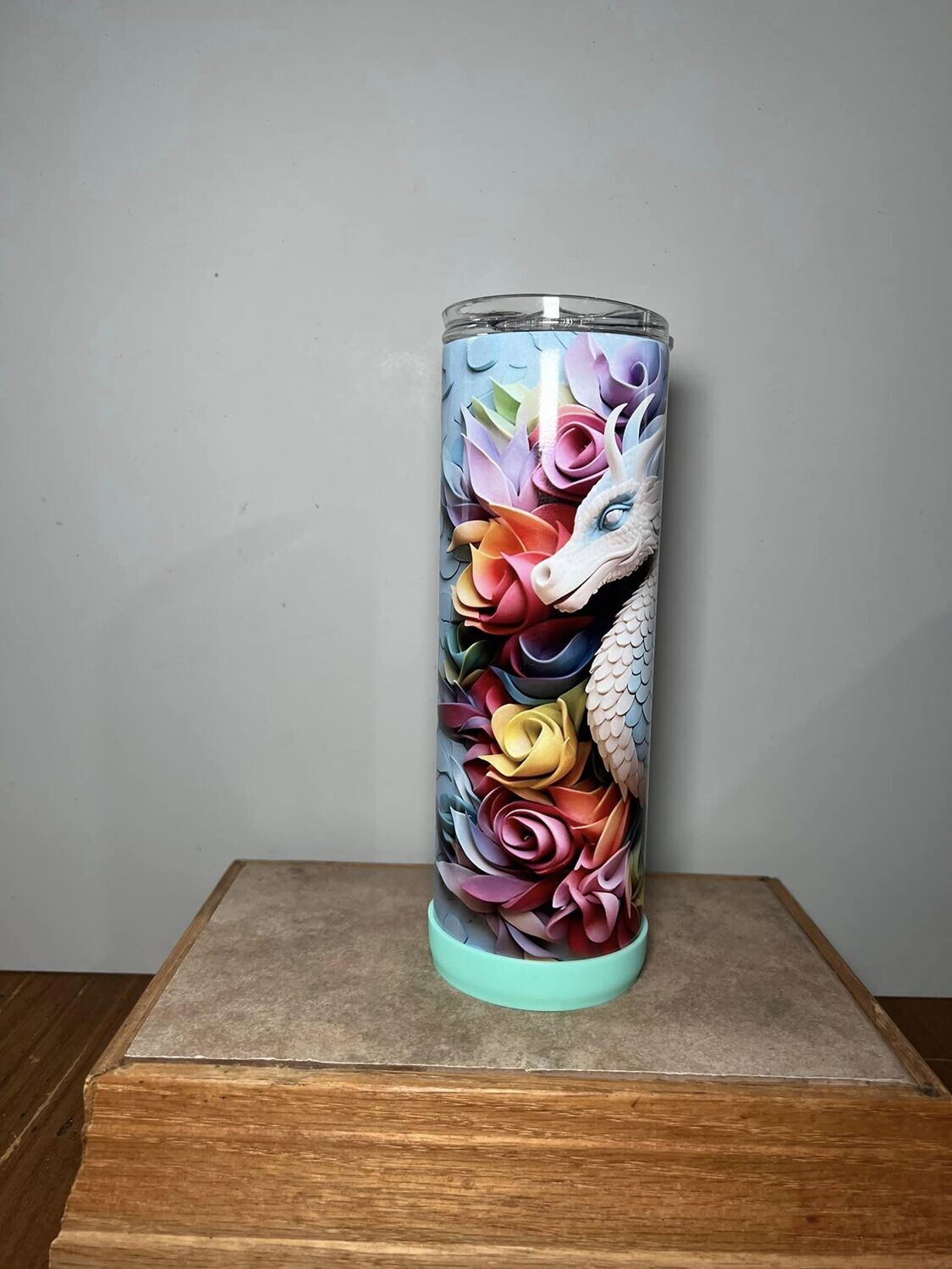 Pastel Dragon 3D 20oz Tumbler