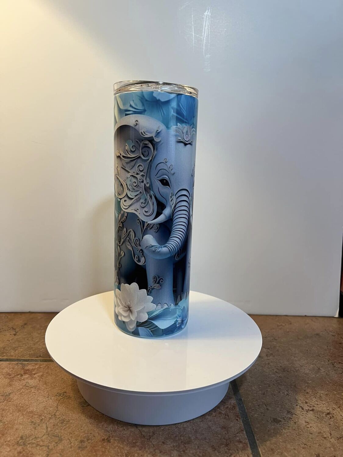 Elephant 3D Tumbler 20oz.