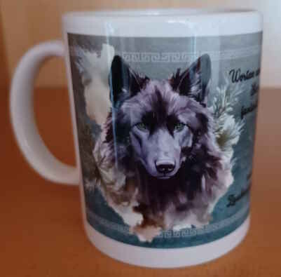 Keramiktasse
Zwei Motive