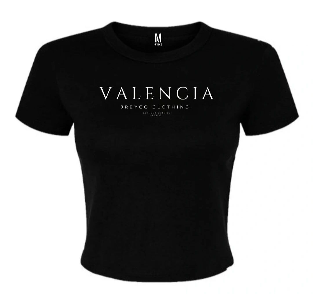 Jreyco Valencia Women's Crop T-Shirt