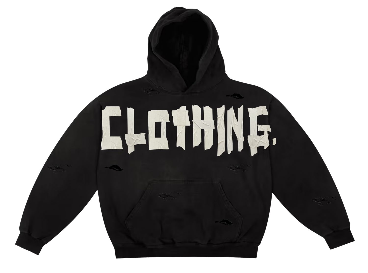 Jreyco Clothing Tape Destroyed Hoodie