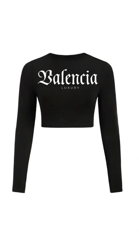 Jreyco Valencia II Long sleeve Crop