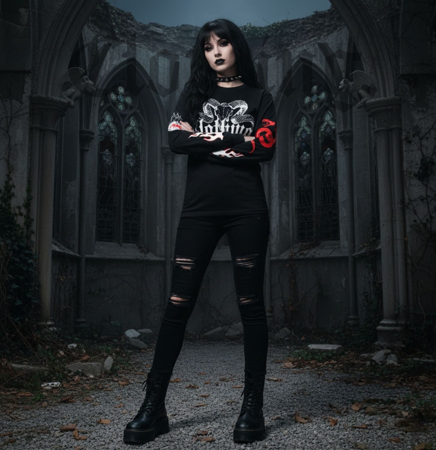 Jreyco Clothing Anarchy Long Sleeve T-Shirt