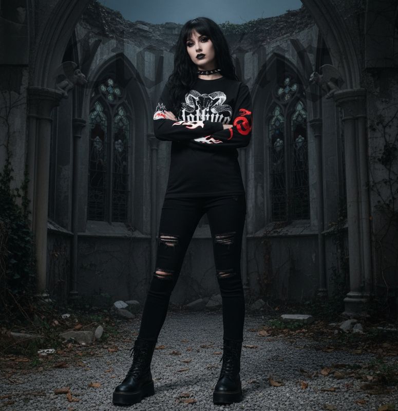 Jreyco Clothing Anarchy Long Sleeve T-Shirt