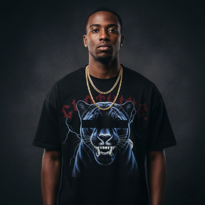 Jreyco Clothing Black Panther T-Shirt